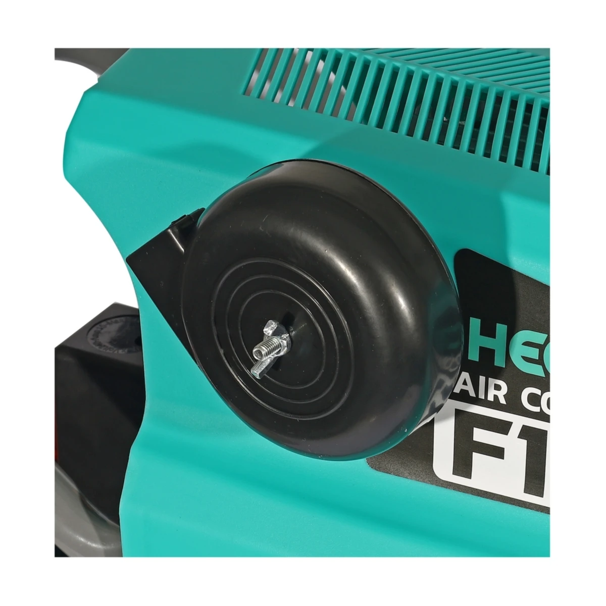 HECTO ปั๊มลมขับตรง (แบบฝาครอบเต็มใบ) 3 แรงม้า (2.2 กิโลวัตต์) รุ่น F1 220 โวลต์ 2 โพล แรงดันสูงสุด 8 บาร์ ขนาดถัง 25 ลิตร ความเร็ว 2850 รอบ/