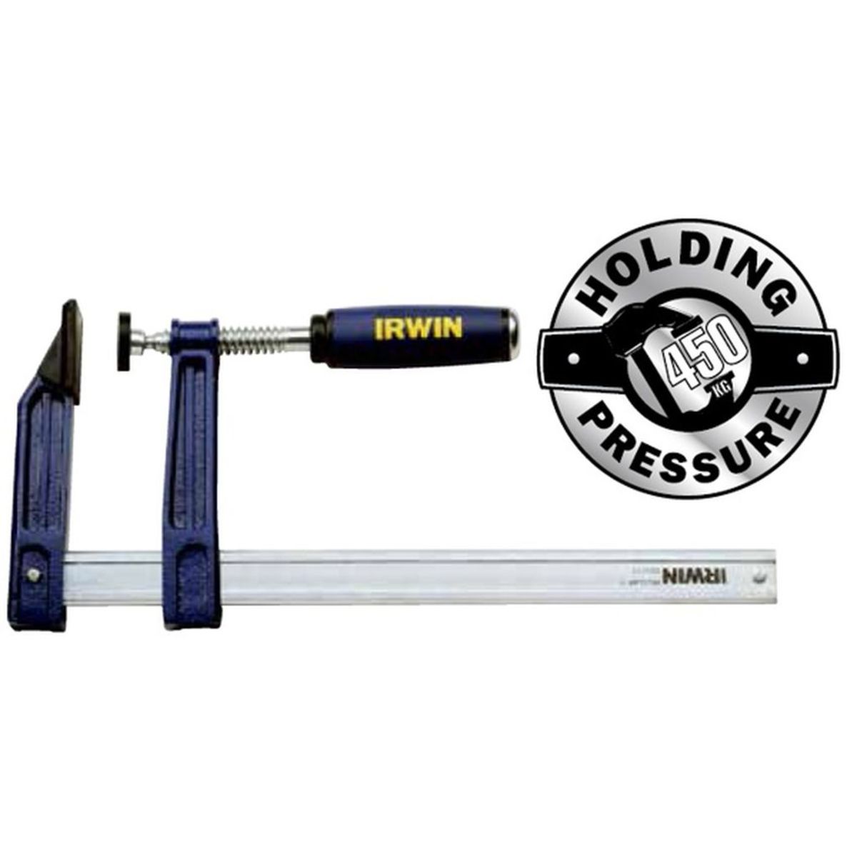 แคลมป์จับไม้ตัวF 24"/600MM.แรงบีบ450KG.