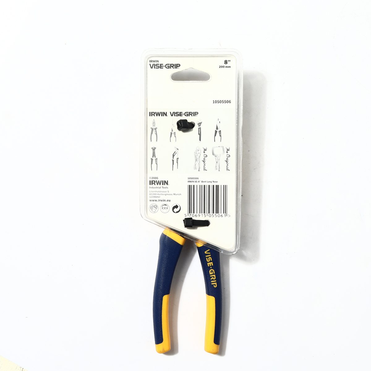 คีมปากแหลมปลายงอ VISE GRIP 8 นิ้ว