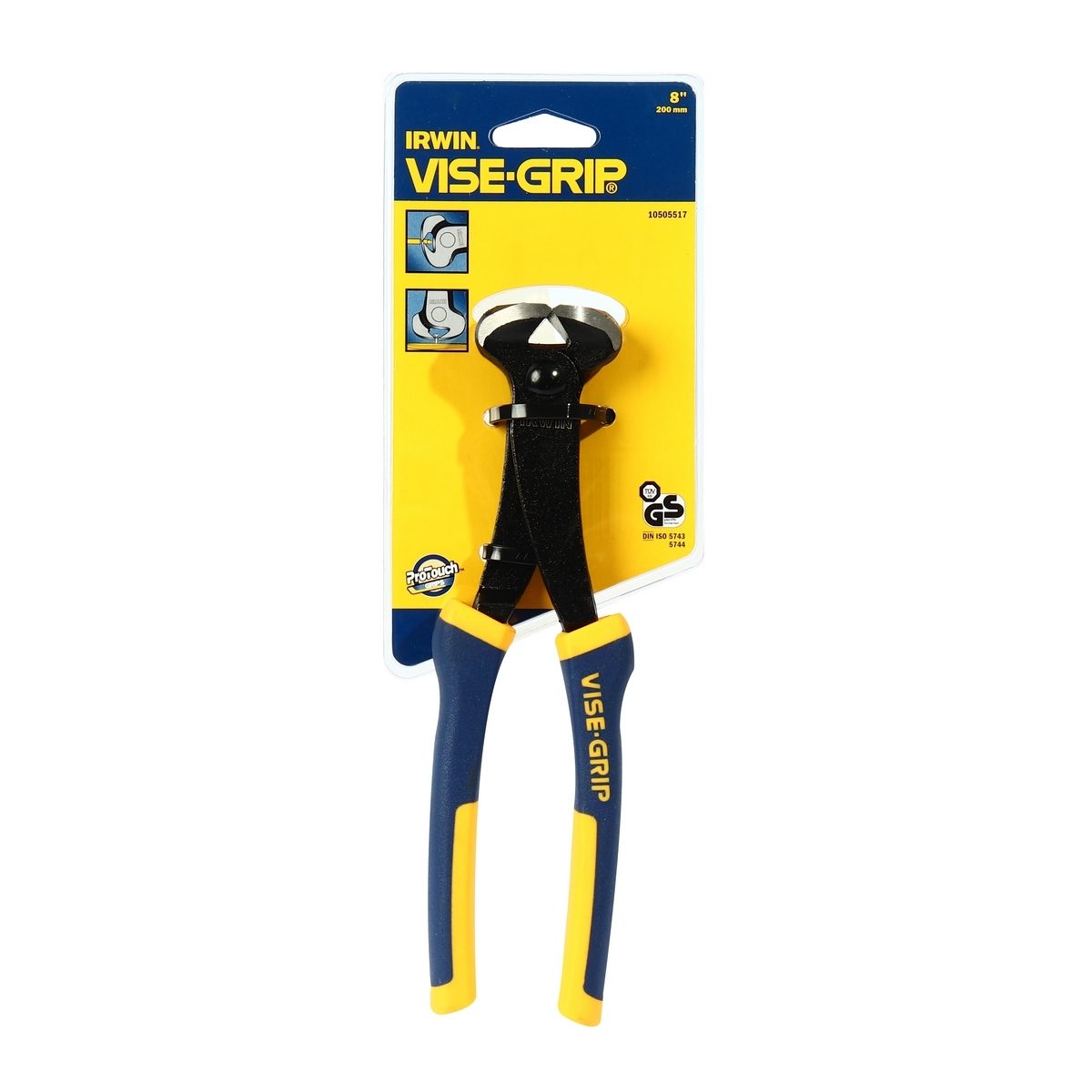 คีมตัดปากนกแก้ว คอยาว VISE GRIP 8 นิ้ว