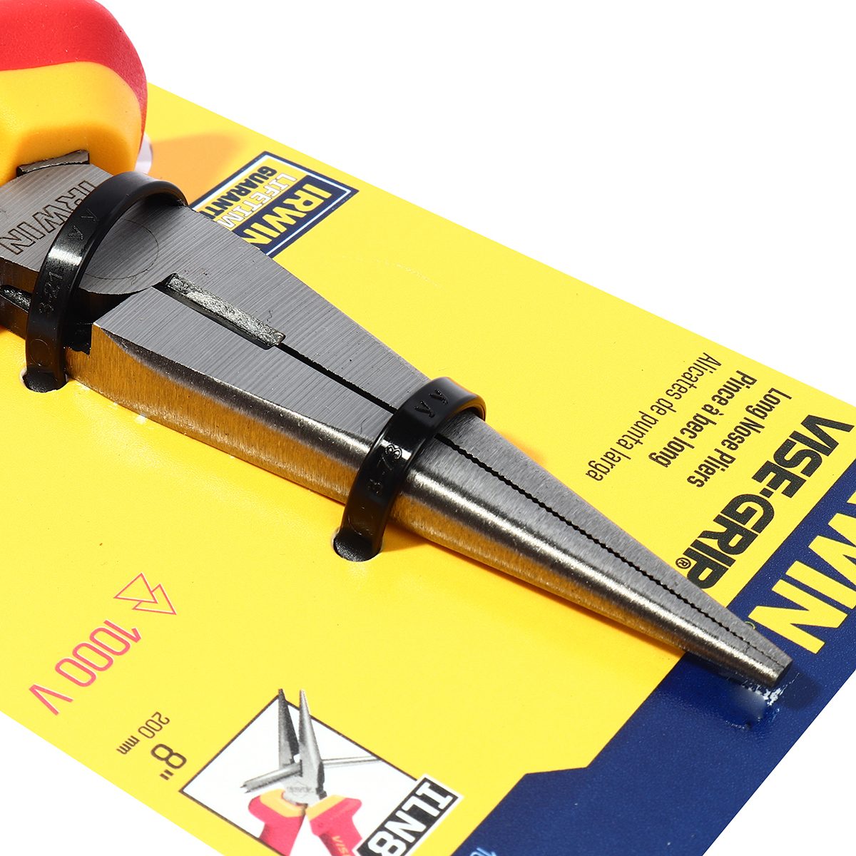 คีมปากแหลม VISE GRIP หุ้มฉนวน 8 นิ้ว