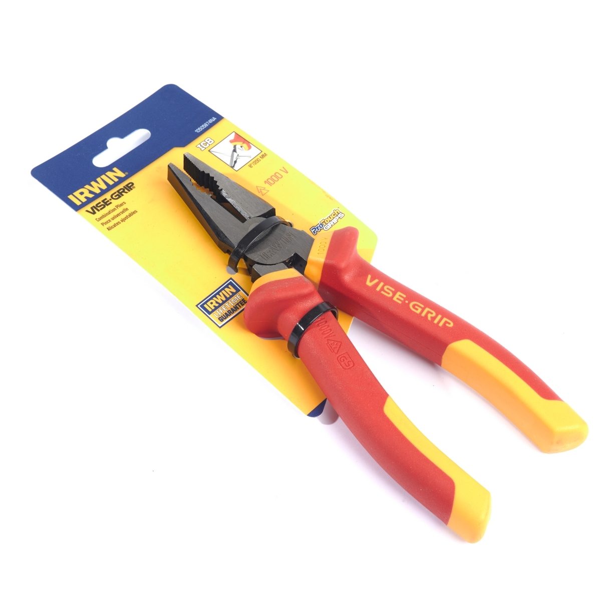 คีมปากตรง VISE GRIP หุ้มฉนวน 8 นิ้ว