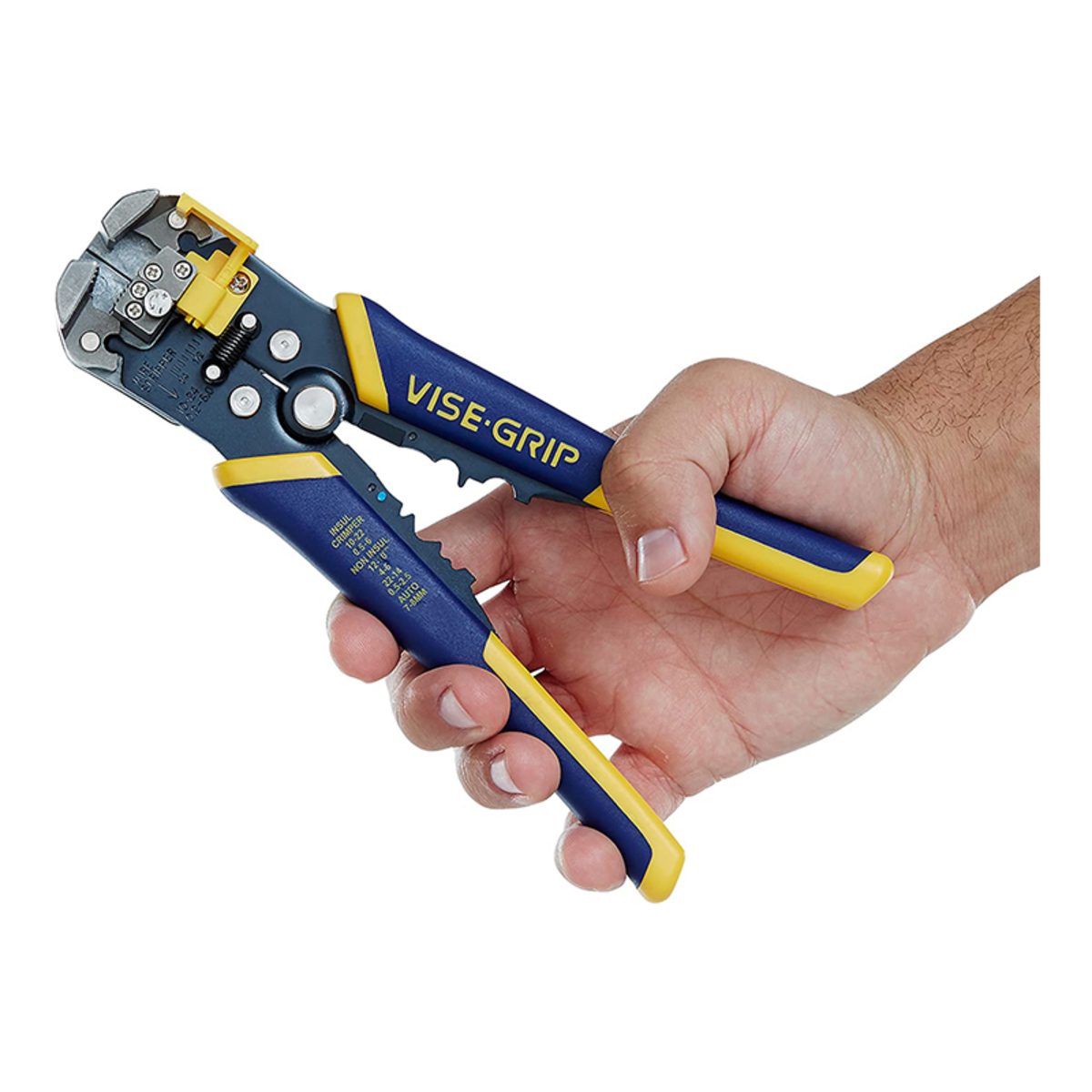 คีมปอกสายไฟ VISE-GRIP เออร์วิ่น (IRWIN) รุ่น ออโต้ ขนาด 8 นิ้ว (200 มม.)