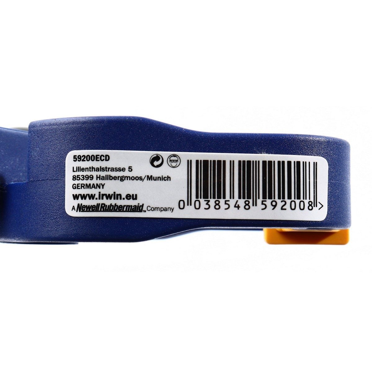 IRWIN (เออร์วิ่น) แคลมป์มือจับ ขนาด 2 นิ้ว (50 มม.) Quick Grip Handi Clamp ผลิตจากวัสดุเรซิน แรงจับสูงถึง 20 กก.