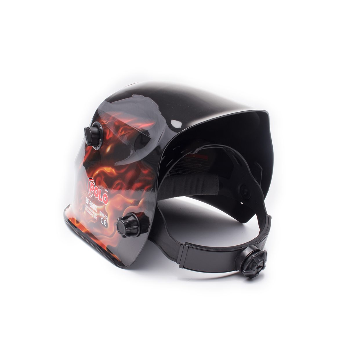 SF-860X หน้ากากปรับแสงอัตโนมัติ ลายไฟ