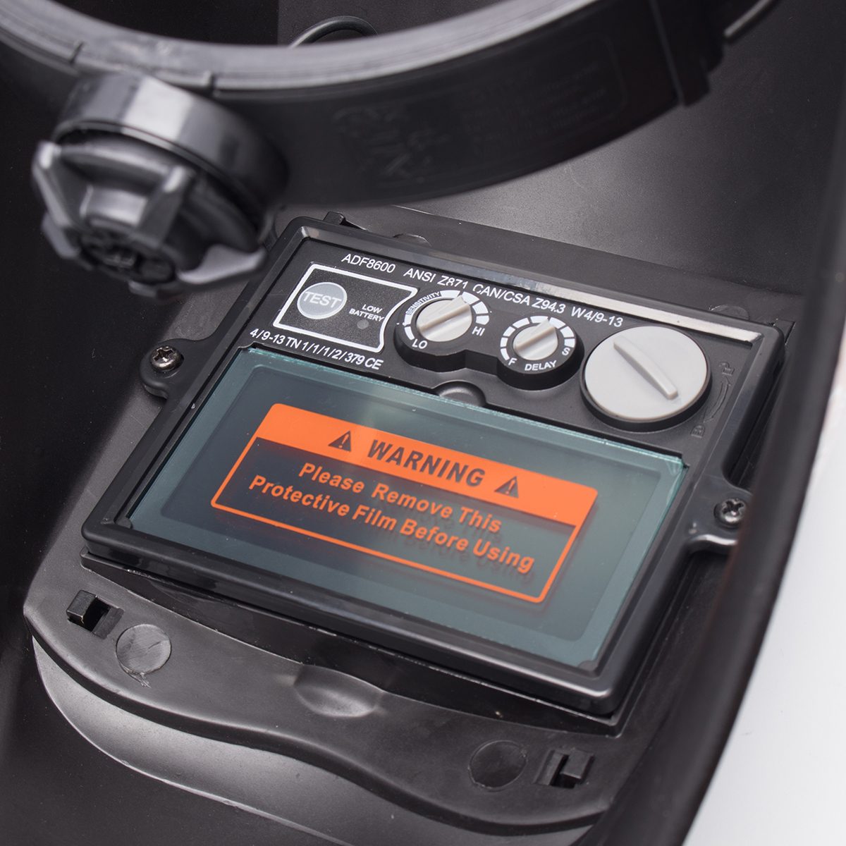SF-860X หน้ากากปรับแสงอัตโนมัติ ลายไฟ