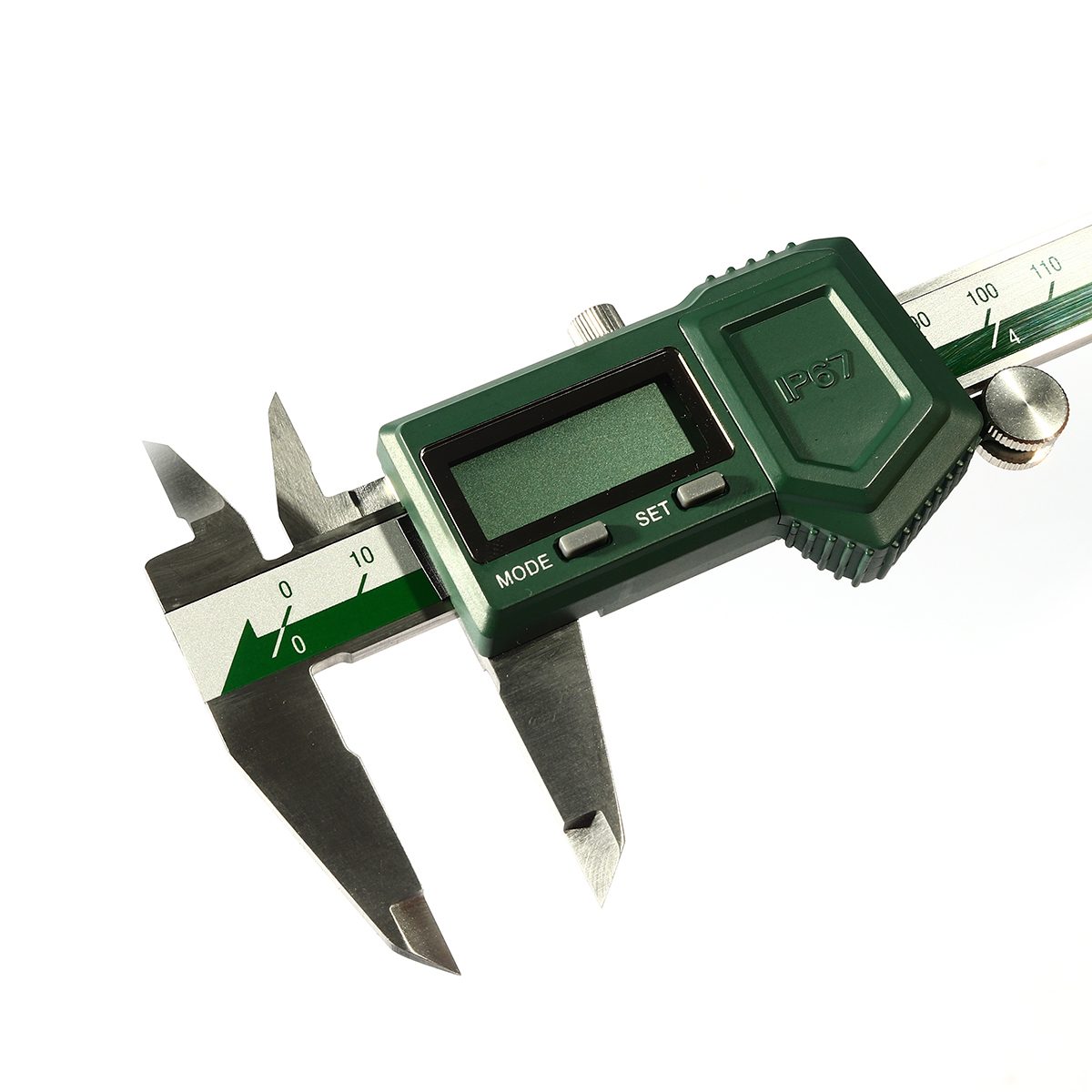 เวอร์เนียร์ดิจิตอลกันน้ำ (Waterproof Digital Caliper) อินไซส์ (INSIZE) รุ่น 1118-150B ขนาด 6 นิ้ว (0-150 มม.) กันน้ำและฝุ่นตามมาตรฐาน IP67