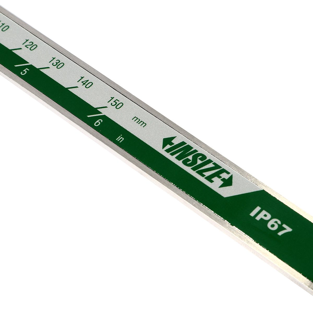 เวอร์เนียร์ดิจิตอลกันน้ำ (Waterproof Digital Caliper) อินไซส์ (INSIZE) รุ่น 1118-150B ขนาด 6 นิ้ว (0-150 มม.) กันน้ำและฝุ่นตามมาตรฐาน IP67