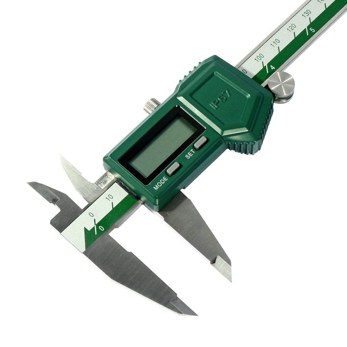 เวอร์เนียร์ดิจิตอลกันน้ำ (Waterproof Digital Caliper) อินไซส์ (INSIZE) รุ่น 1118-200B ขนาด 8 นิ้ว (0-200 มม.) กันน้ำและฝุ่นตามมาตรฐาน IP67