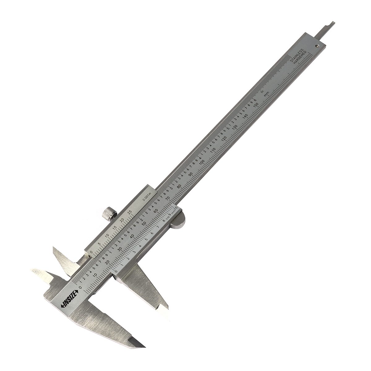 เวอร์เนียร์คาลิปเปอร์ (Vernier Calipers) อินไซส์ (INSIZE) รุ่น 1205-1502S ขนาด 6 นิ้ว ระยะวัด 0-150 มม. (0-6 นิ้ว) G0.05 ค่าความละเอียด 0.02