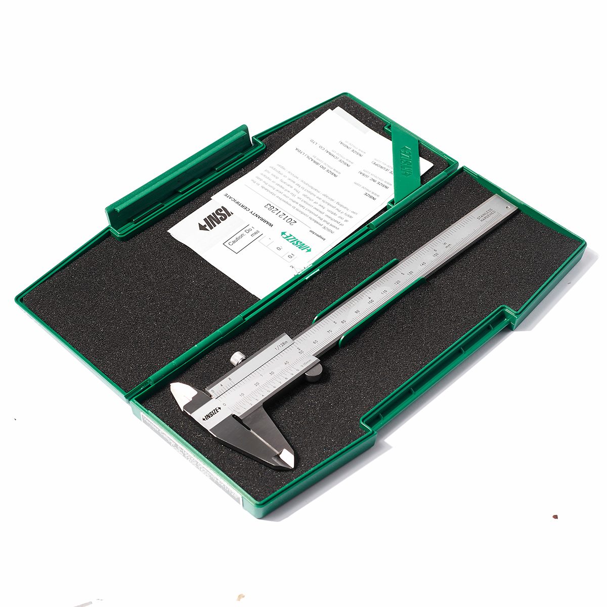 เวอร์เนียร์คาลิปเปอร์ (Vernier Calipers) อินไซส์ (INSIZE) รุ่น 1205-150S ขนาด 6 นิ้ว ระยะวัด 0-150 มม. (0-6 นิ้ว) G0.05 ค่าความละเอียด 0.01 