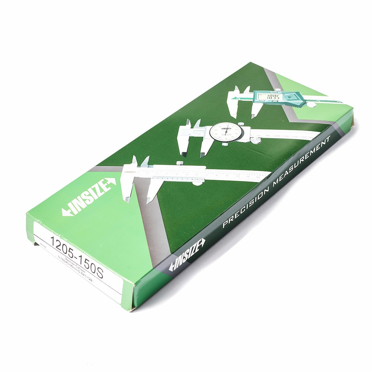 เวอร์เนียร์คาลิปเปอร์ (Vernier Calipers) อินไซส์ (INSIZE) รุ่น 1205-150S ขนาด 6 นิ้ว ระยะวัด 0-150 มม. (0-6 นิ้ว) G0.05 ค่าความละเอียด 0.01 