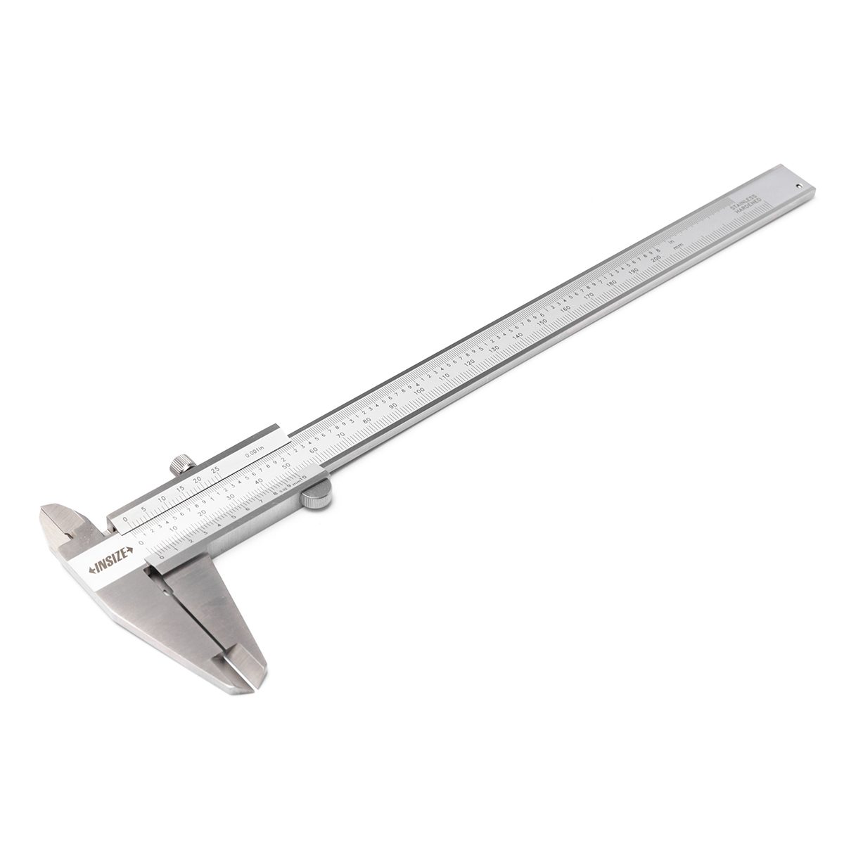 เวอร์เนียร์คาลิปเปอร์ (Vernier Calipers) อินไซส์ (INSIZE) รุ่น 1205-200S ขนาด 8 นิ้ว ระยะวัด 0-200 มม. (0-8 นิ้ว) G0.05mm / 1/128” ค่าความละ