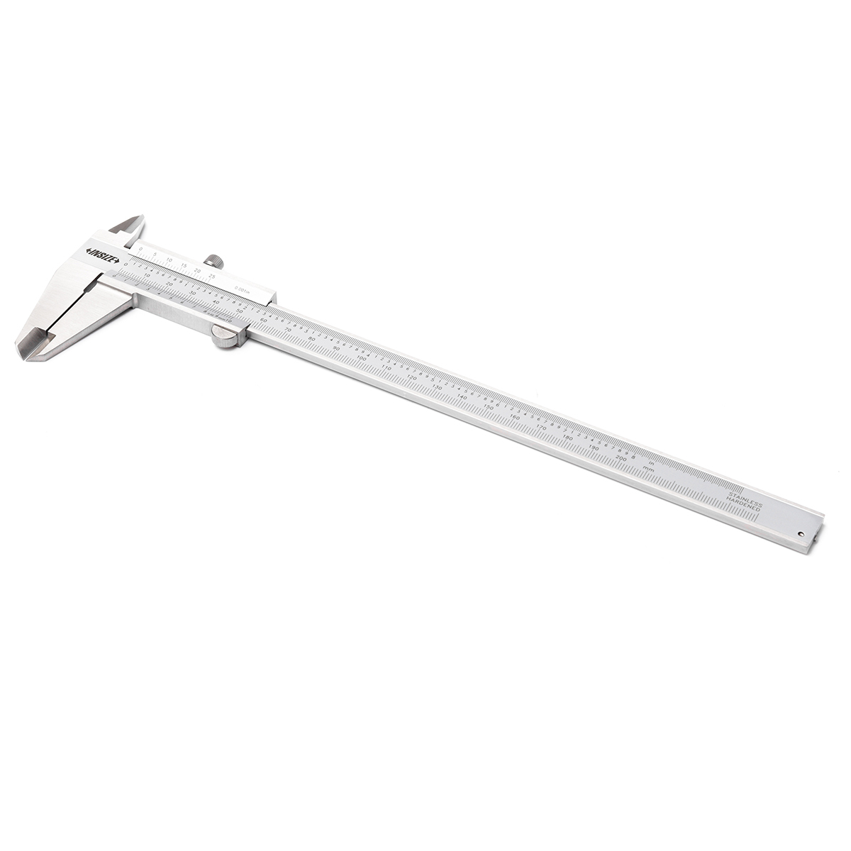 เวอร์เนียร์คาลิปเปอร์ (Vernier Calipers) อินไซส์ (INSIZE) รุ่น 1205-200S ขนาด 8 นิ้ว ระยะวัด 0-200 มม. (0-8 นิ้ว) G0.05mm / 1/128” ค่าความละ