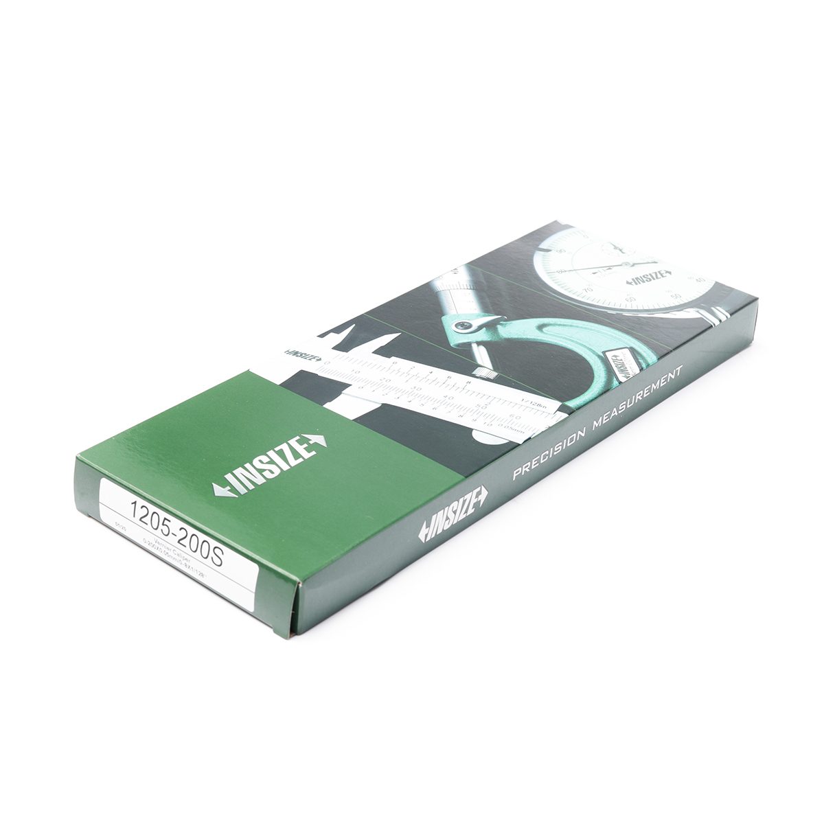 เวอร์เนียร์คาลิปเปอร์ (Vernier Calipers) อินไซส์ (INSIZE) รุ่น 1205-200S ขนาด 8 นิ้ว ระยะวัด 0-200 มม. (0-8 นิ้ว) G0.05mm / 1/128” ค่าความละ