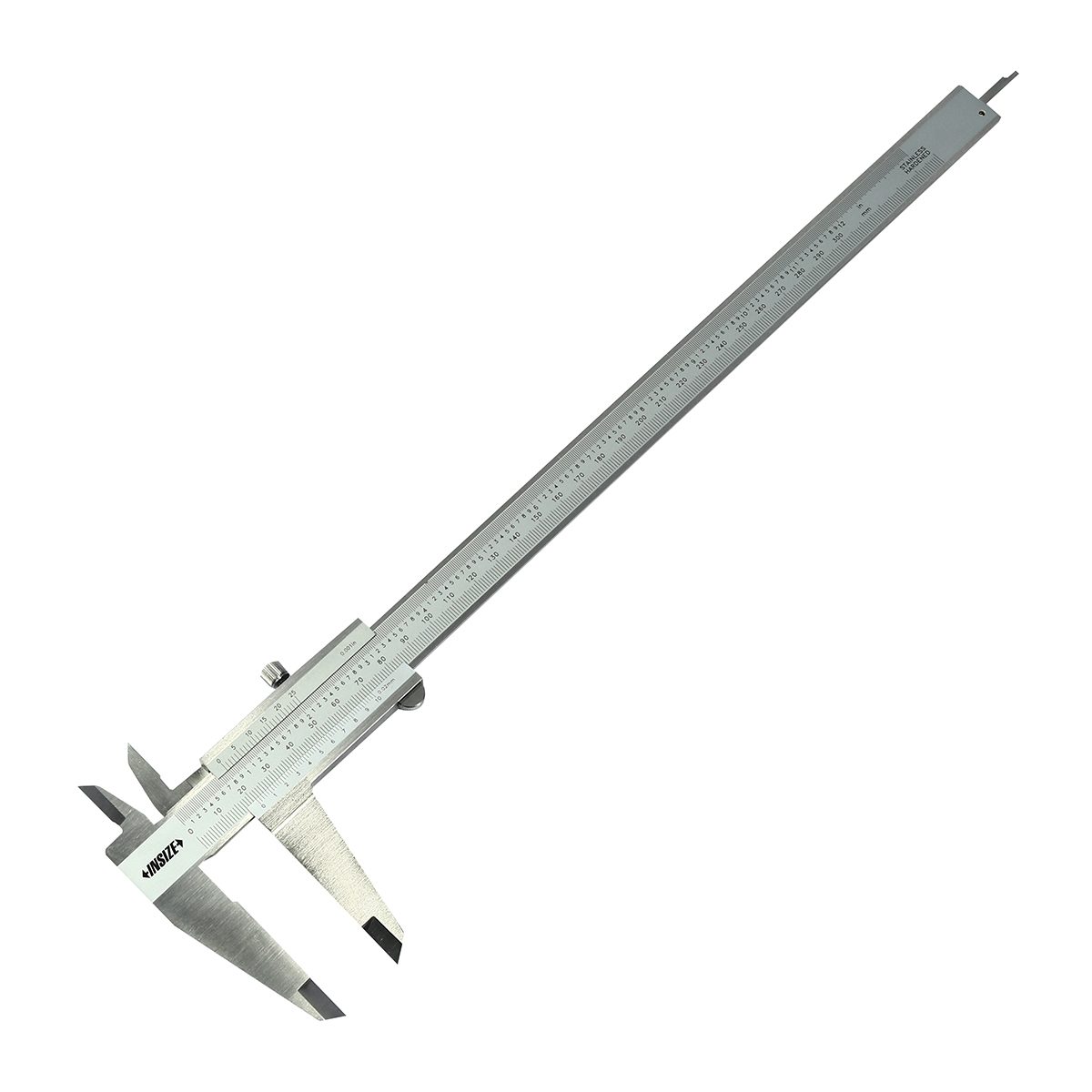 เวอร์เนียร์คาลิปเปอร์ (Vernier Calipers) อินไซส์ (INSIZE) รุ่น 1205-3002S ขนาด 12 นิ้ว ระยะวัด 0-300 มม. (0-12 นิ้ว) G0.02 ค่าความละเอียด 0.