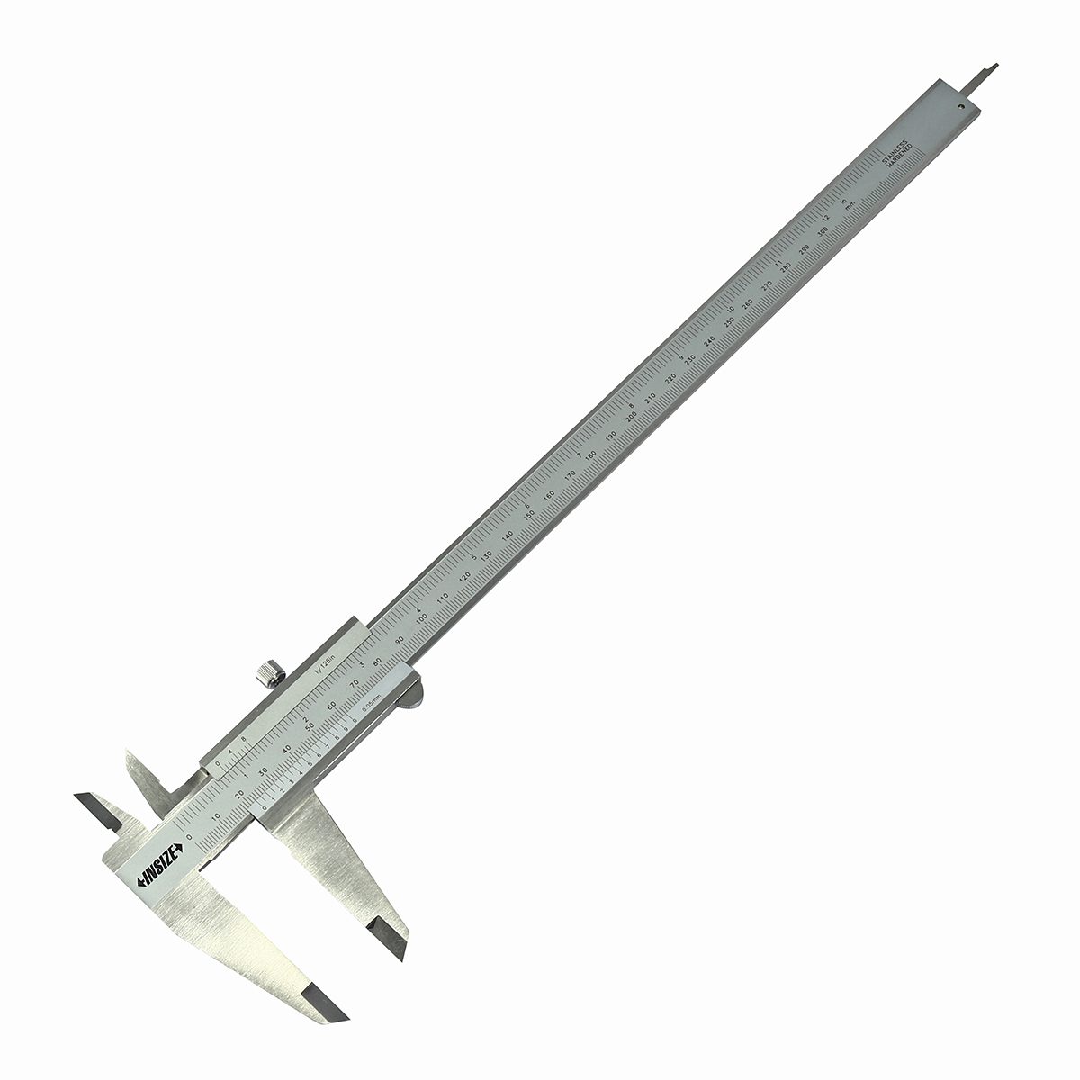 เวอร์เนียร์คาลิปเปอร์ (Vernier Calipers) อินไซส์ (INSIZE) รุ่น 1205-300S ขนาด 12 นิ้ว ระยะวัด 0-300 มม. (0-12 นิ้ว) G0.05 ค่าความละเอียด 0.0