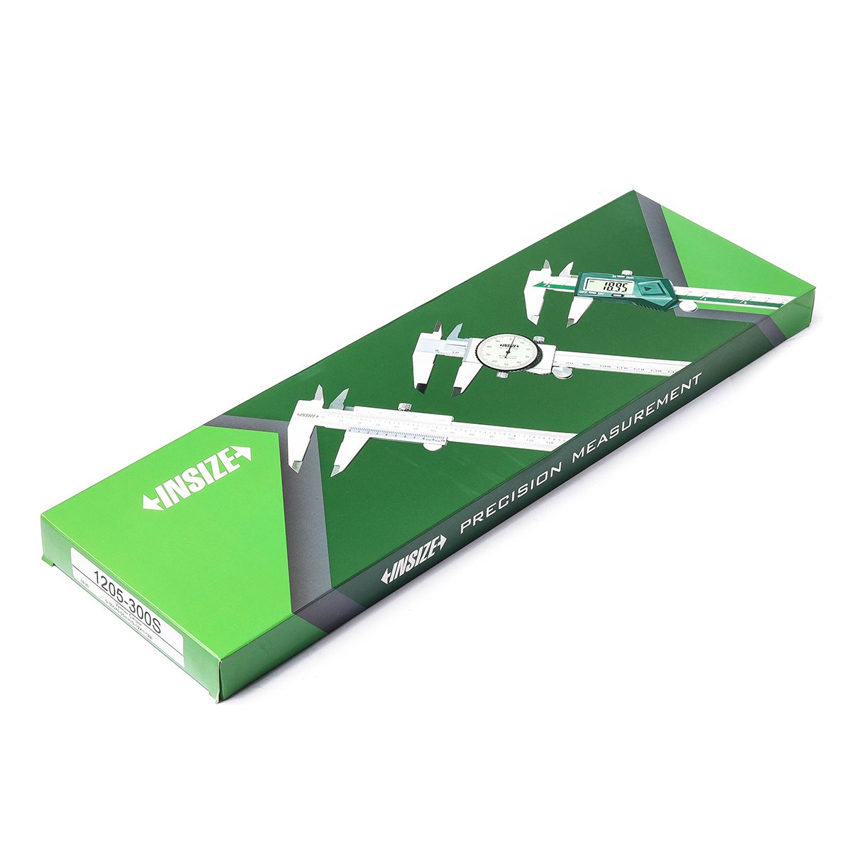 เวอร์เนียร์คาลิปเปอร์ (Vernier Calipers) อินไซส์ (INSIZE) รุ่น 1205-300S ขนาด 12 นิ้ว ระยะวัด 0-300 มม. (0-12 นิ้ว) G0.05 ค่าความละเอียด 0.0