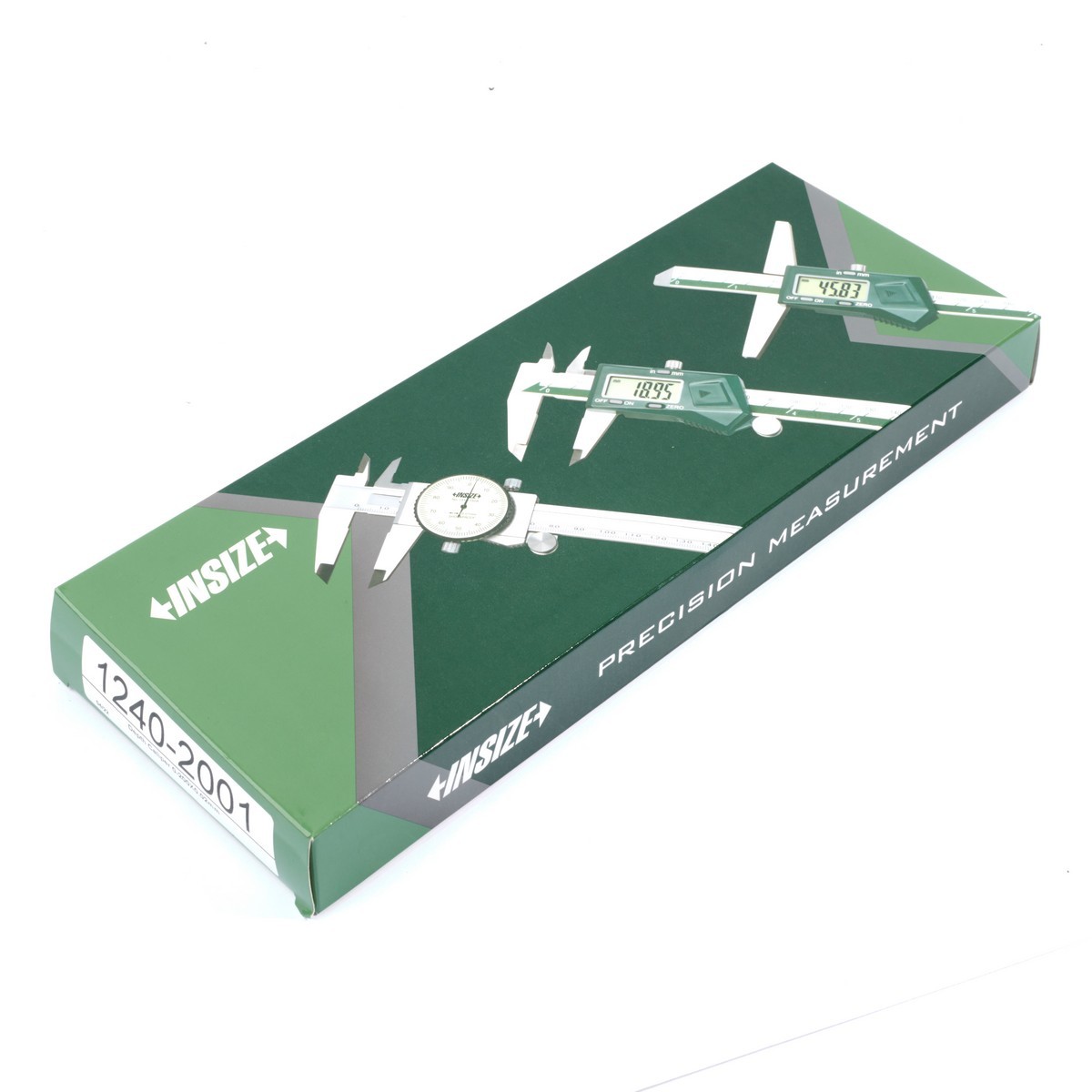 INSIZE (อินไซส์) เวอร์เนียวัดลึกน รุ่น 1240-2001 ช่วงการวัด 0-200 มิลลิเมตร (8 นิ้ว) ค่าความละเอียด 0.02 มม. ค่าความแม่นยำ +/-0.03 มม. ฐานกว