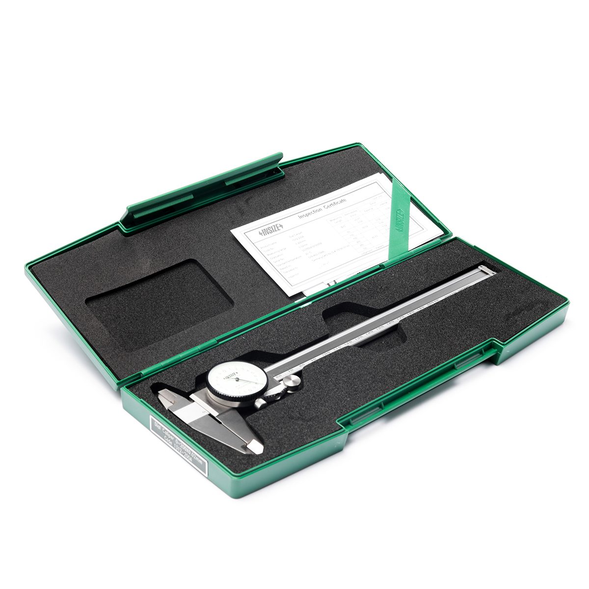 เวอร์เนียร์ไดอัลแบบเข็ม (Dial Caliper) อินไซส์ (INSIZE) รุ่น 1312-200A ช่วงระยะวัด 0-200 มม.(0-8 นิ้ว) G0.02 ความละเอียด 0.02 มม. ความแม่นยำ
