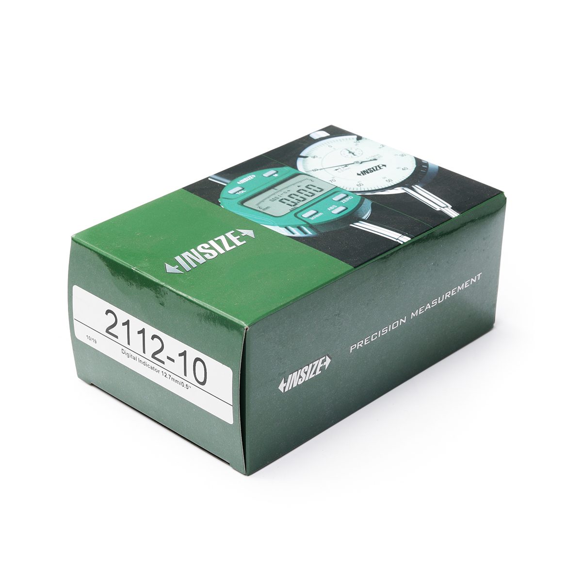 ไดอัลเกจดิจิตอล (Digital Indicator) อินไซส์ (INSIZE) รุ่น 2112-10 ช่วงระยะวัด 12.7 มม. (0.5 นิ้ว) ความละเอียด 0.01 มม. (0.0005 นิ้ว) มีฟังก์