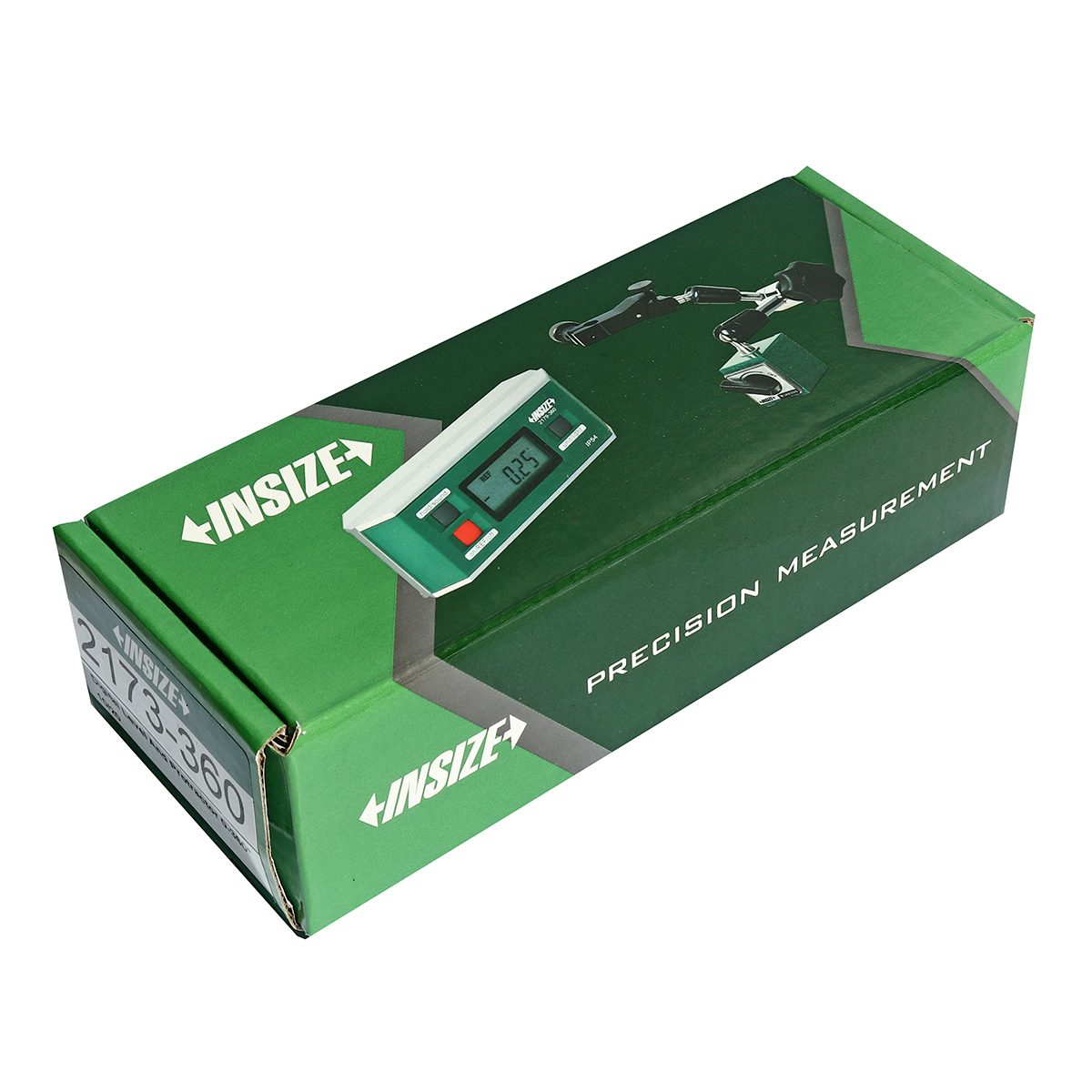 เครื่องวัดระดับน้ำดิจิตอล โปรแทรคเตอร์ (Digital Level and Protractor) อินไซส์ (INSIZE) รุ่น 2173-360 ช่วงระยะวัด 0-360 องศา ความละเอียด 0.1 