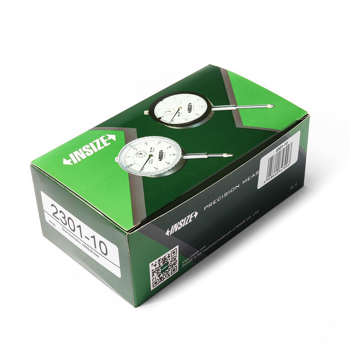 ไดอัลเกจดิจิตอล (ดึงหลัง) (Digital Indicator) อินไซส์ (INSIZE) รุ่น 2301-10 ช่วงระยะวัด 0-10 มม. ความละเอียด 0.01 มม. หน้าปัดขนาด 58 มม. ตัว