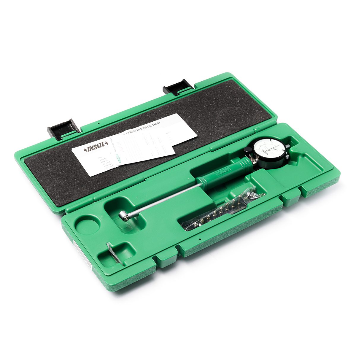 เกจวัดกระบอกสูบ บอร์เกจวัดรูใน (Bore Gage) อินไซส์ (INSIZE) รุ่น 2322-35A ช่วงระยะวัด 18-35 มม. ความละเอียด 0.003 มม. ความแม่นยำ +/- 0.018 ม