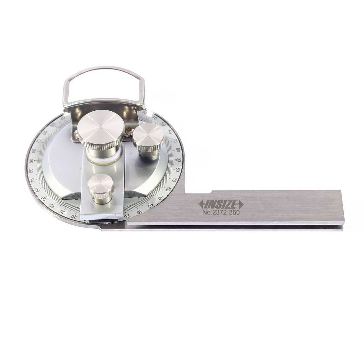 INSIZE โปรแทรกเตอร์ วัดมุม 360° รุ่น 2372-360 ใช้กับเกจวัดส่วนสูง รุ่น 1156-300, 1150-300, 1250-300, 1351 และ 1151 (อินไซส์)