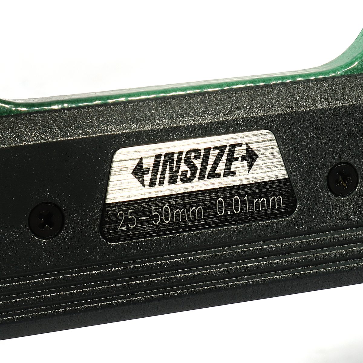 ไมโครมิเตอร์วัดเกลียว อินไซส์ (INSIZE) รุ่น 3281-50A วัดเกลียวขนาด 25-50 มม. ความละเอียด 0.01 มม. สามารถวัดโดยไม่ต้องหมุนแกน