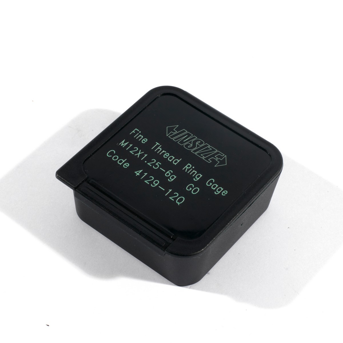 INSIZE เกจวัดเกลียวนอก เกลียวละเอียด M12 X 1.25 MM Class 6H รุ่น 4129-12Q พร้อมเกจ Go และใบรับรองการตรวจสอบผู้ผลิต (อินไซส์)