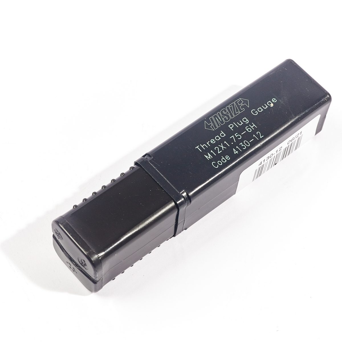 INSIZE เกจวัดเกลียวใน-เกลียวมาตรฐาน M12X1.75 mm รุ่น 4130-12 Class 6H พร้อมเกจ Go และ No-Go มีใบรับรองในกล่อง (อินไซส์)