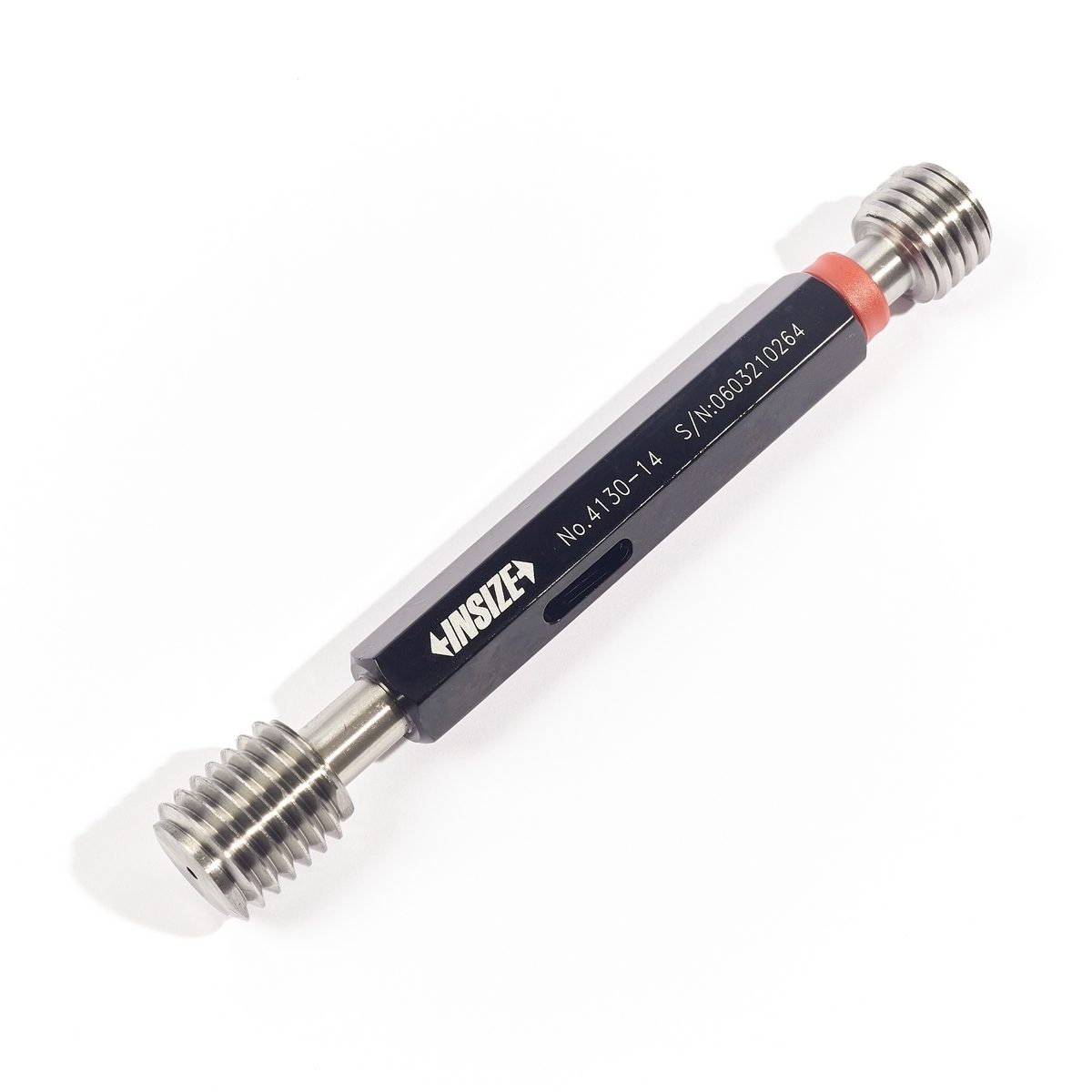 INSIZE เกจวัดเกลียวใน-เกลียวมาตรฐาน M14X2 mm รุ่น 4130-14 Class 6H พร้อมเกจ Go และ No-Go มีใบรับรองในกล่อง (อินไซส์)
