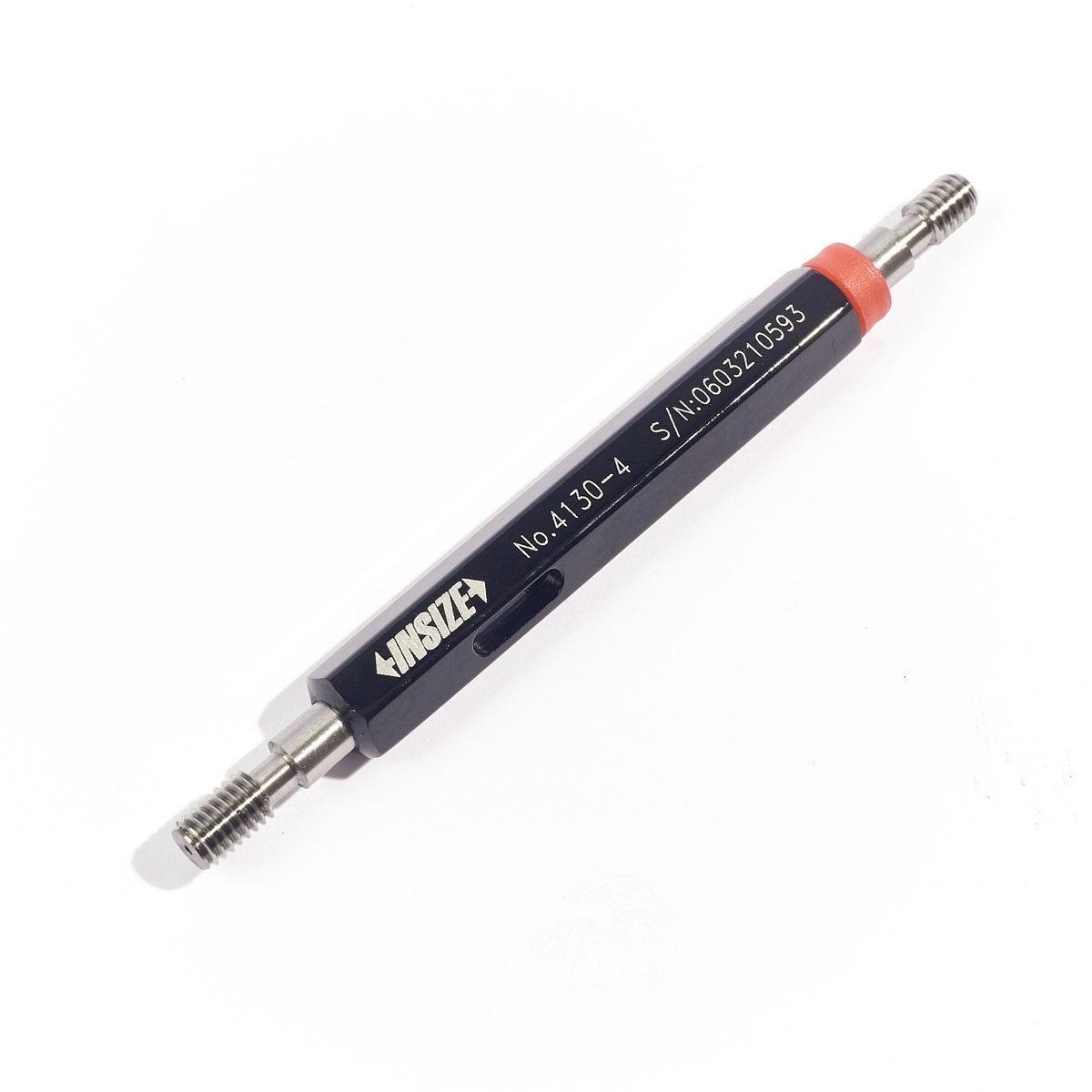 INSIZE เกจวัดเกลียวใน-เกลียวมาตรฐาน M4X0.5 mm รุ่น 4130-4 Class 6H พร้อมเกจ Go และ No-Go มีใบรับรองในกล่อง (อินไซส์)