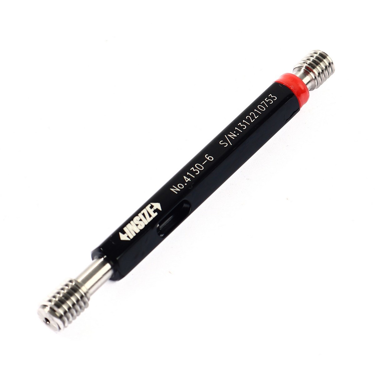 INSIZE เกจวัดเกลียวใน-เกลียวมาตรฐาน M6X1mm รุ่น 4130-6 Class 6H พร้อมเกจ Go และ No-Go มีใบรับรองในกล่อง (อินไซส์)
