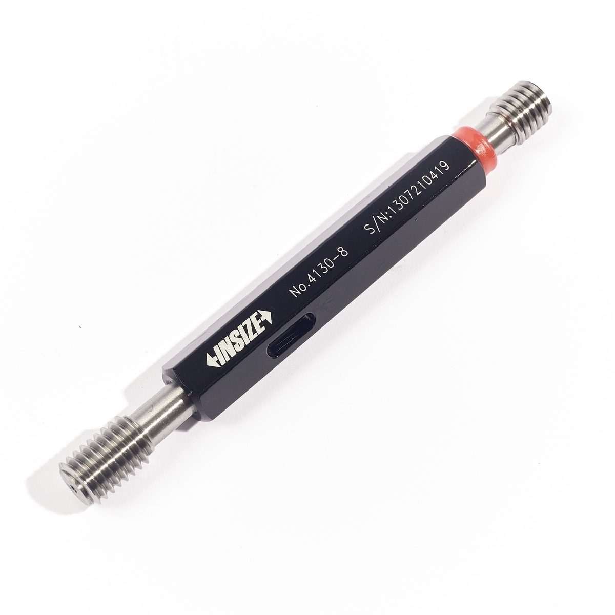 INSIZE เกจวัดเกลียวใน-เกลียวมาตรฐาน M8X1.25mm รุ่น 4130-8 Class 6H พร้อมเกจ Go และ No-Go มีใบรับรองในกล่อง (อินไซส์)