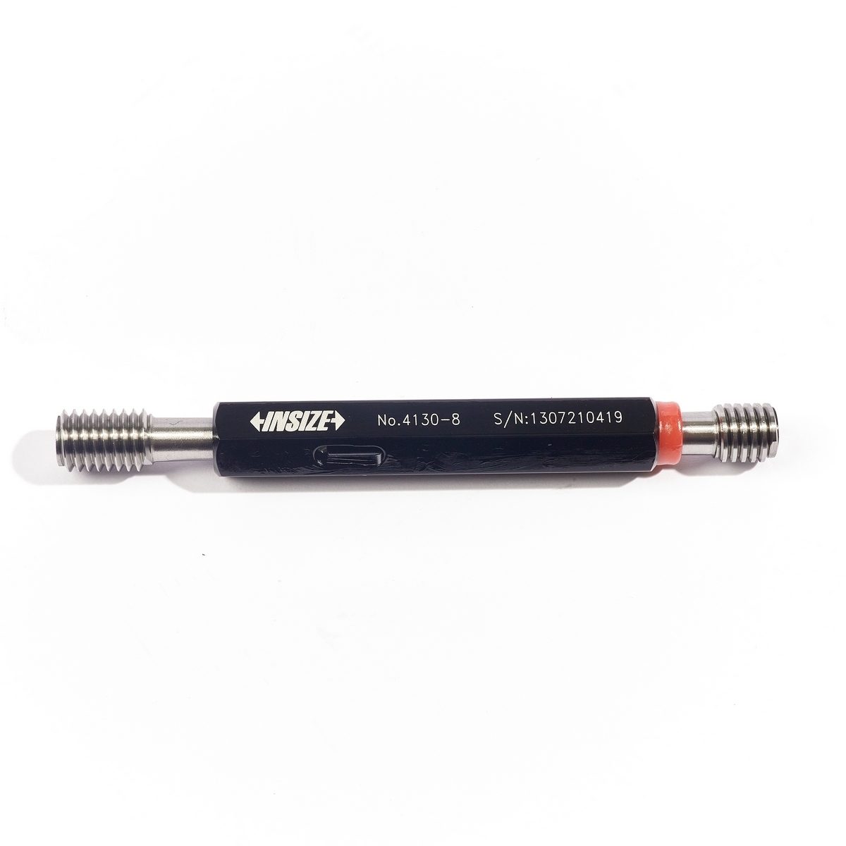 INSIZE เกจวัดเกลียวใน-เกลียวมาตรฐาน M8X1.25mm รุ่น 4130-8 Class 6H พร้อมเกจ Go และ No-Go มีใบรับรองในกล่อง (อินไซส์)