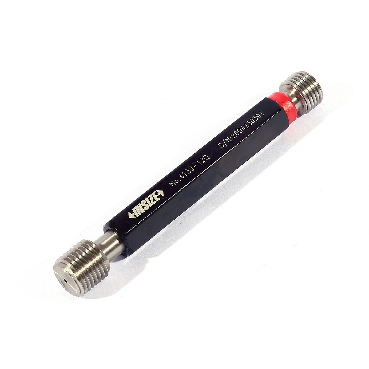 INSIZE เกจวัดเกลียวใน-เกลียวละเอียด M12X1.25 MM Class 6H รุ่น 4139-12Q พร้อมเกจ Go และ No-Go มาพร้อมใบรับรองการตรวจสอบผู้ผลิต (อินไซส์)