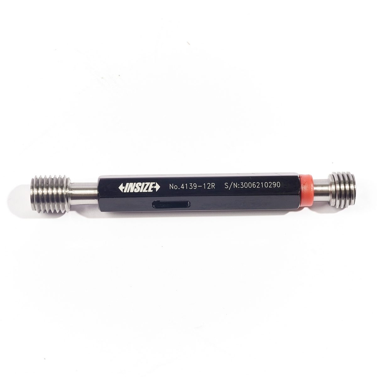 INSIZE เกจวัดเกลียวใน-เกลียวละเอียด M12X1.5 MM Class 6H รุ่น 4139-12R มาพร้อมเกจ Go และ No-Go มีใบรับรองในกล่อง (อินไซส์)