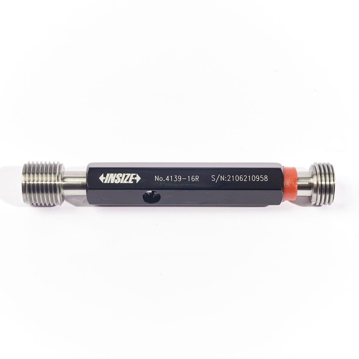 INSIZE เกจวัดเกลียวใน-เกลียวละเอียด M16x1.25 mm รุ่น 4139-16R Class 6H มาพร้อมเกจ Go และ No-Go มีใบรับรองในกล่อง (อินไซส์)