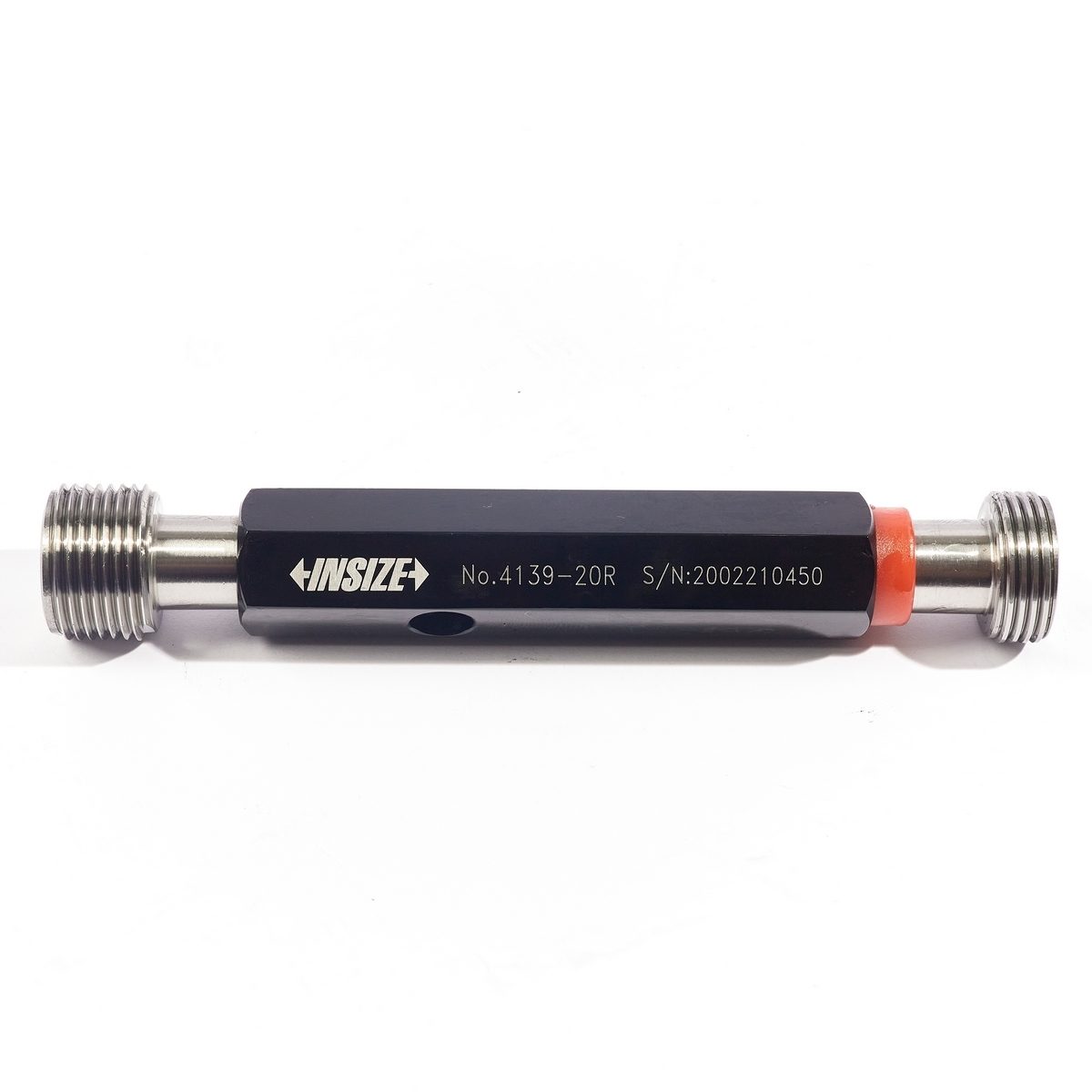 INSIZE เกจวัดเกลียวใน-เกลียวละเอียด M20x1.25 mm รุ่น 4139-20R Class 6H มาพร้อมเกจ Go และ No-Go มีใบรับรองในกล่อง (อินไซส์)