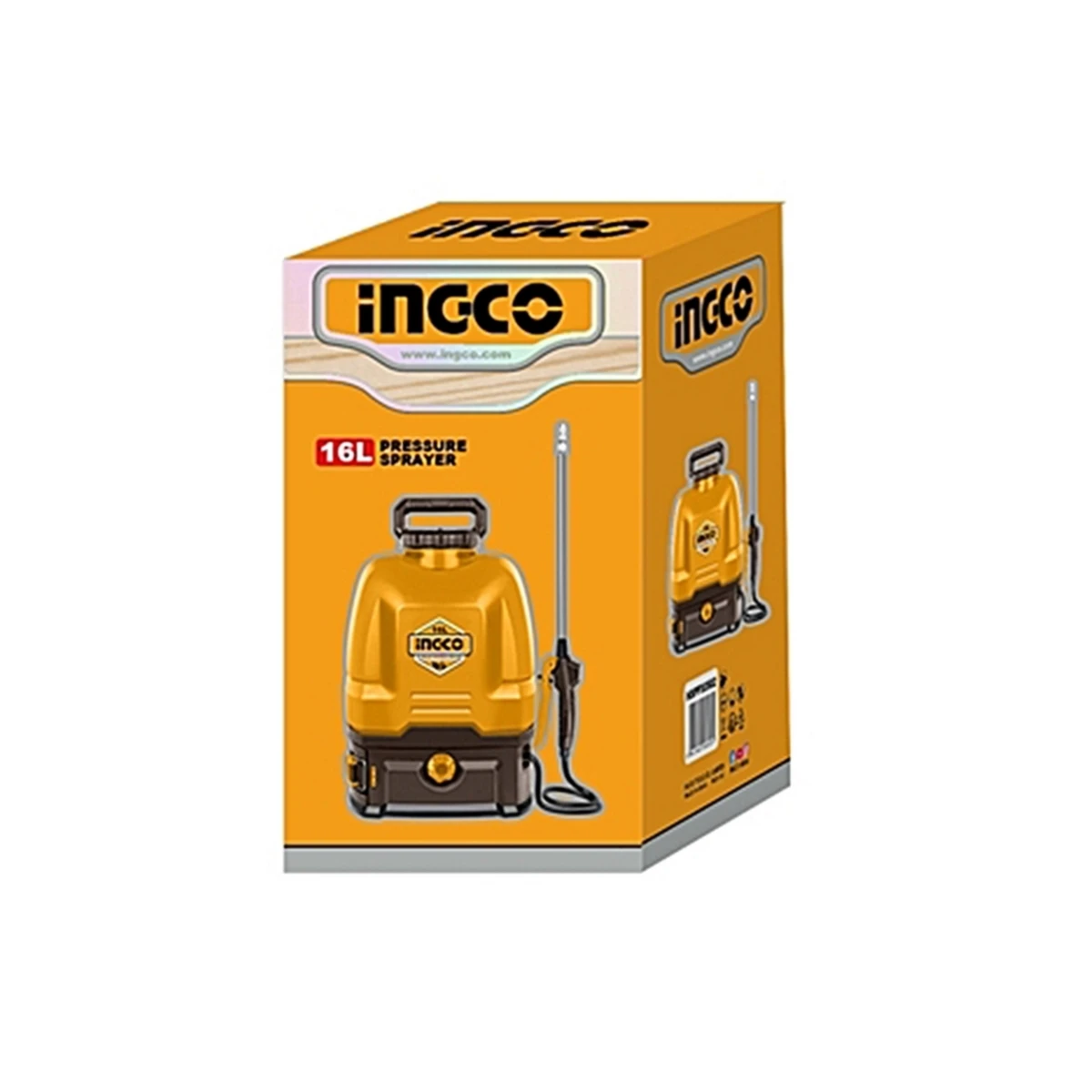 INGCO เครื่องพ่นยาไร้สาย 20V 16 ลิตร รุ่น CSPLI2016 (พร้อมแบตเตอรี่ 2.0AH) แรงดัน 5 บาร์ ควบคุมความเร็ว 2 ระดับ (อิงโก้)