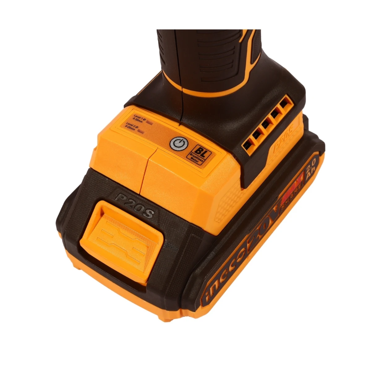INGCO กรรไกรตัดกิ่งไร้สาย 20 โวลต์ รุ่น CSSLI203083 มอเตอร์ Brushless สามารถตัดได้ 20-30 มม. พร้อมแท่นชาร์จ (อิงโก้)