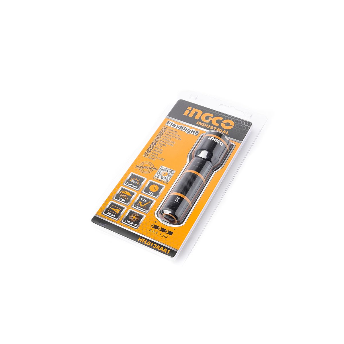 HFL013AAA1 ไฟฉาย LED 1W (สำหรับ AAA)