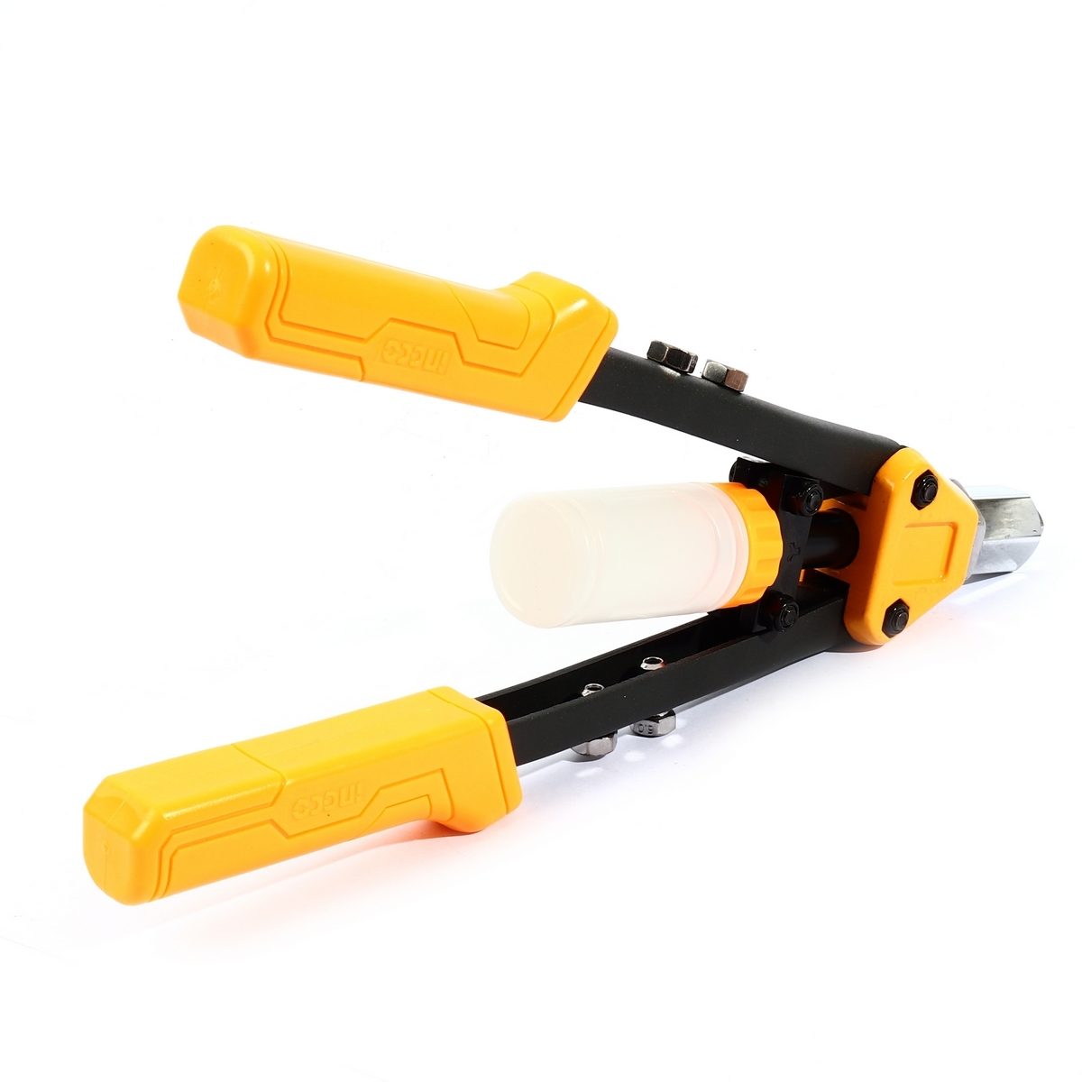 INGCO Hand Riveter Model HR131, 13", Applicable To Stainless Steel, Aluminum And Steel Rivet Material is Steel+Aluminium