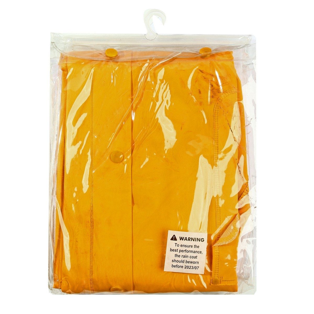 INGCO เสื้อคลุมกันฝน ไซส์ XL รุ่น HRCTL031 ความยาวเสื้อ 120 ซม. ใส่สบาย หายใจสะดวก ผลิตจาก PVC+Polyester 100% (อิงโก้)