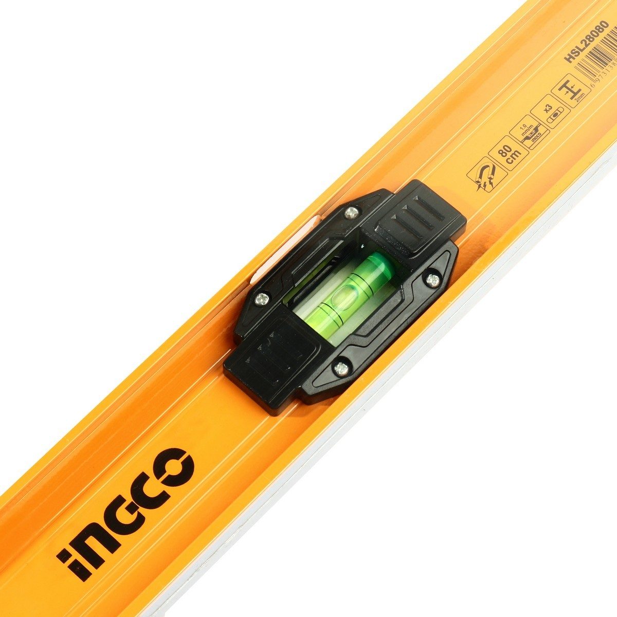ระดับน้ำอลูมิเนียมแม่เหล็ก I-BEAM ขนาด 80cm INGCO รุ่น HSL28080