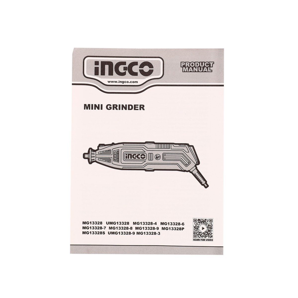INGCO เครื่องเจียสายอ่อน 130 วัตต์ ขนาดหัวจับดอก 3.2 มม. / 2.3 มม. รุ่น MG13328 ความเร็วรอบ 10,000 - 35,000 รอบ/นาที สามารถปรับควบคุมความเร็