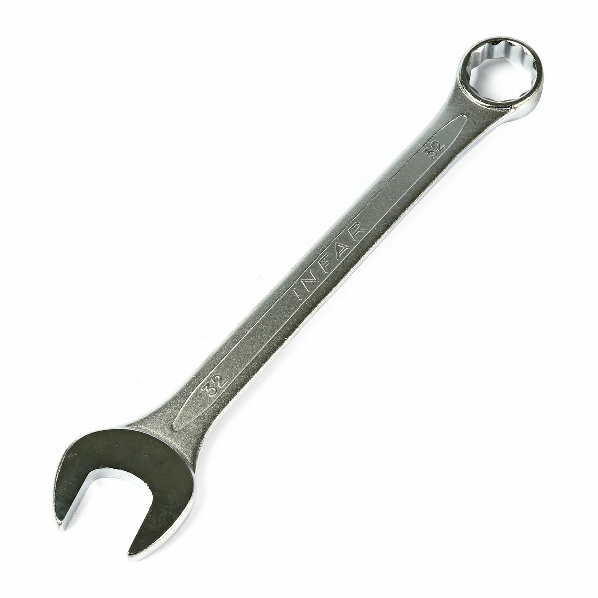 INFAR ประแจแหวนข้างปากตาย เบอร์ 32 ขนาด 32 มิลลิเมตร ผลิตจาก โครมวานาเดียม (CR-V) (อินฟาร์)
