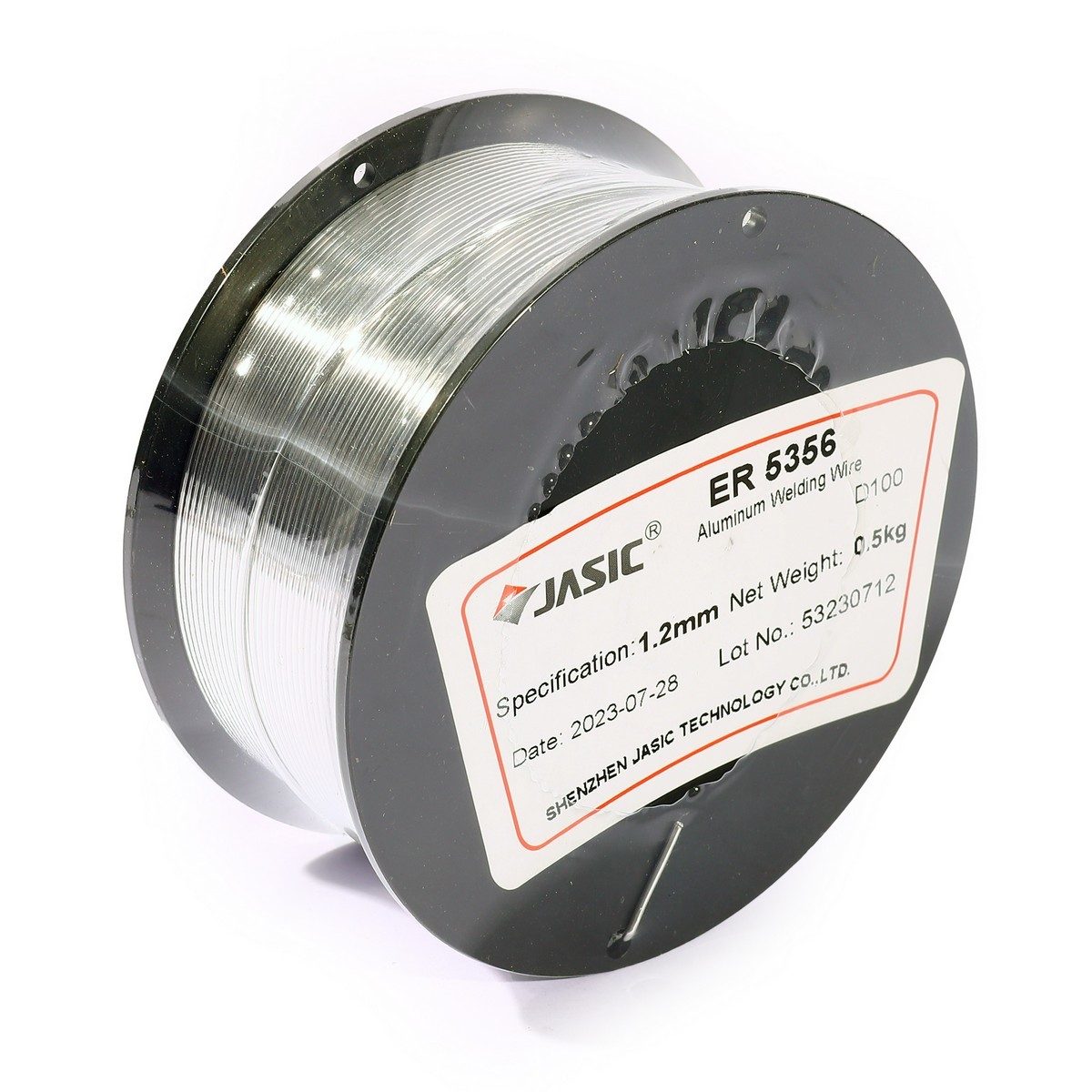 JASIC ลวดเชื่อม MIG อลูมิเนียม 5356 (0.5 กก.) ใช้กับเครื่องเชื่อม รุ่น MIG250Z-1, MIG250F, MIG250F-1, MIG250FN253 และ MIG350F (เจสิค)